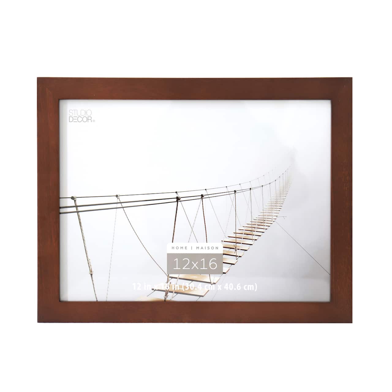 Home Flat Espresso Frame by Studio Décor®